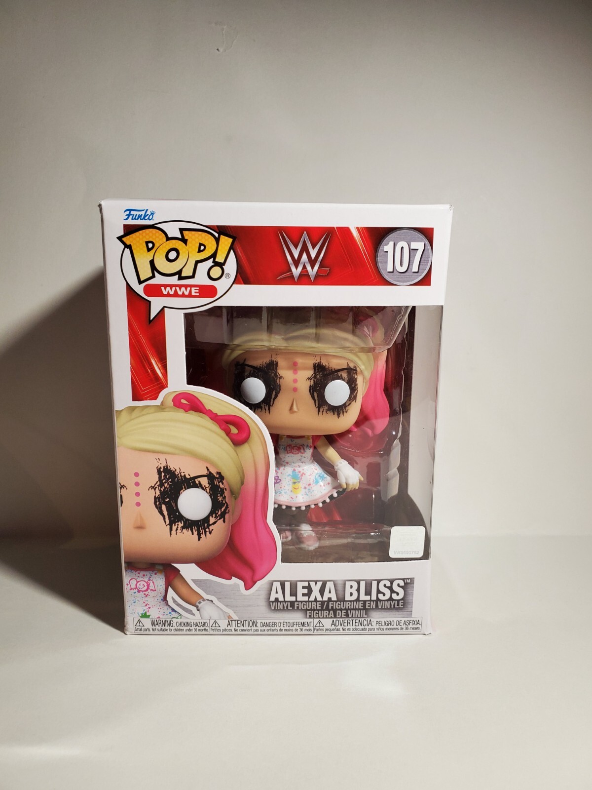 Funko Pop! Wwe # 107 Alexa Bliss - Minor Damage
