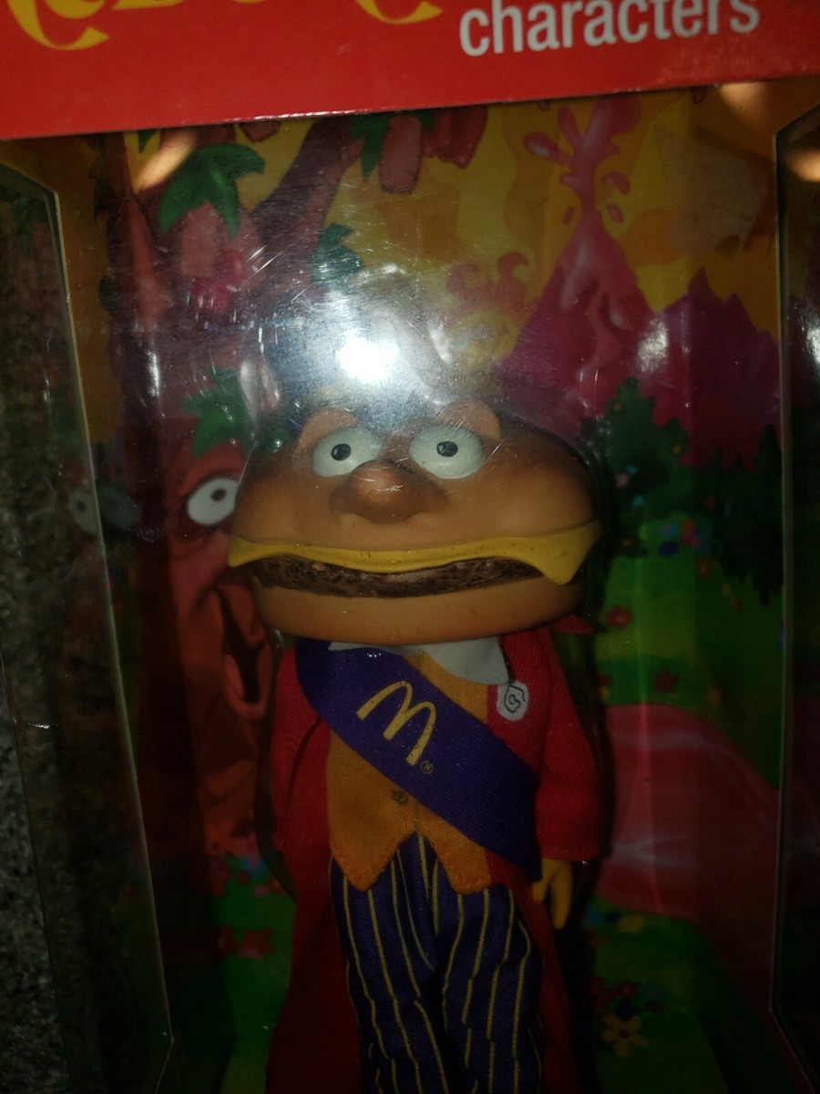 New MCDONALD'S Mcdonaldland Mayor McCHEESE Huckleberry