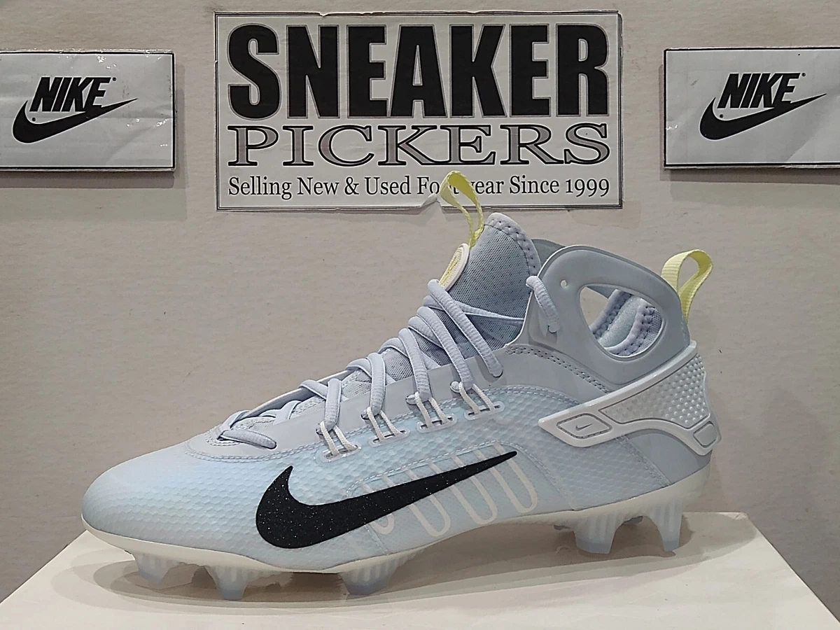 Preços baixos em Nike Alpha Huarache Elite 2 Mid Black White | eBay