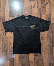 Mens/Unisex Y2K Hard Rock Cafe Barcelona Black 30th Anniversary T-shirt Size L