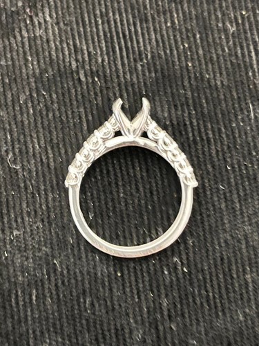 SEMIMONTAJE DIAMANTE DE PLATINO 0,48 QUILATES - Imagen 6 de 7