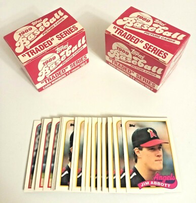 1989 Topps Traded Baseball Cards Complete Your Set U-Pick (#'s 1T-132T) Nm-Mint