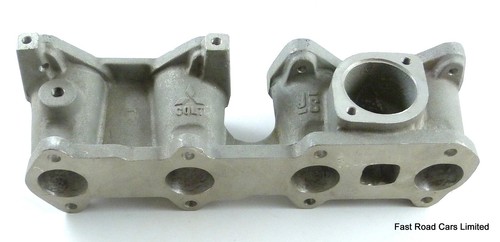 MITSUBISHI LANCER 1600 4G32 NOS INLET MANIFOLD MANGOLETSI 4630 WEBER 40 DCOE x2 - Picture 2 of 5