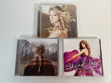 Lot Of 3 Taylor Swift Music CDs Fearless,Evermore,speak now Taylor Swift