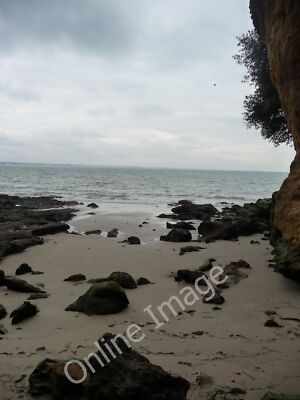 Foto 6x4 Studland Beach: Redend Point & Sandstrand Blick von einem Schal c2010