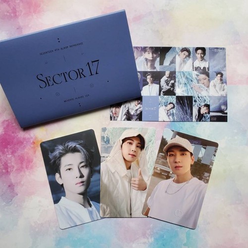 Álbum de fotos Weverse del sector 17 DIECISIETEEN versión Tarjeta fotográfica oficial y PC QR - Imagen 32 de 75