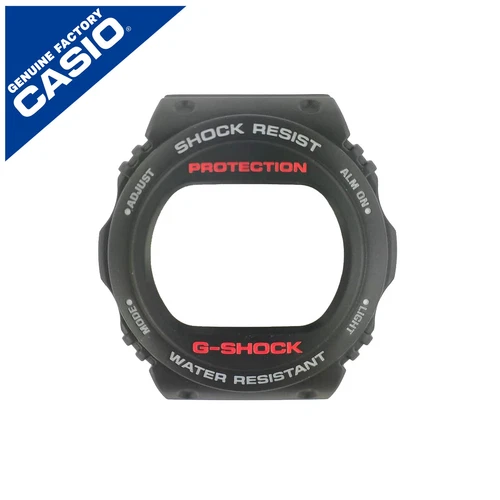 Genuine Casio Bezel for DW-5750 DW-5600 DW 5750 5600 BLACK RED Year 2011&later