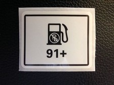 1994-2004 Ford Mustang Gt Svt Cobra R Lx 5.0 Saleen 91 Fuel Gas Door Decal 1994-2004 Ford Mustang Gt Svt Cobra R Lx 5.0 Saleen 91 Fuel Gas Door Decal