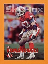 1993 SkyBox Impact Football Bill Romanowski #304 San Francisco 49ers