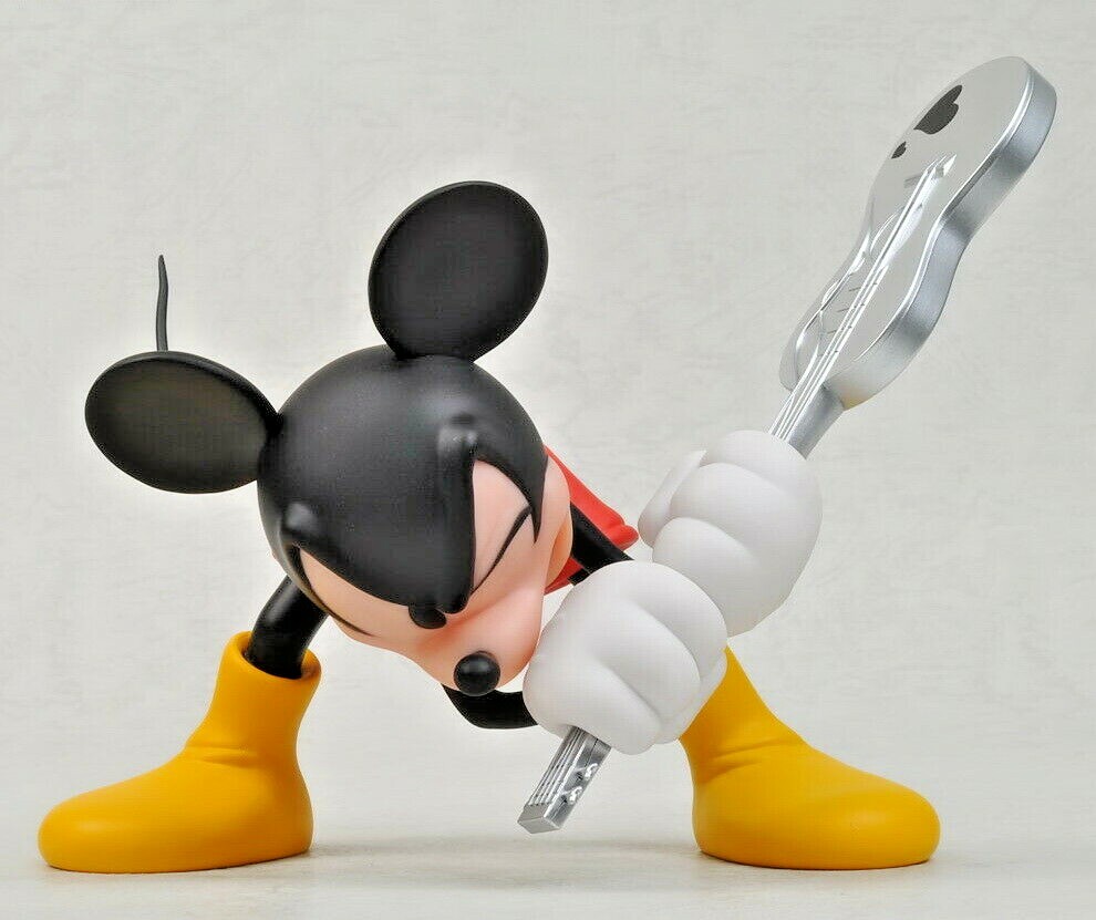 ★Roen Vinyl Collectible Dolls ミッキーマウス Medicom VCD Vinyl Collectible Dolls Roen Guitar Clash Mickey