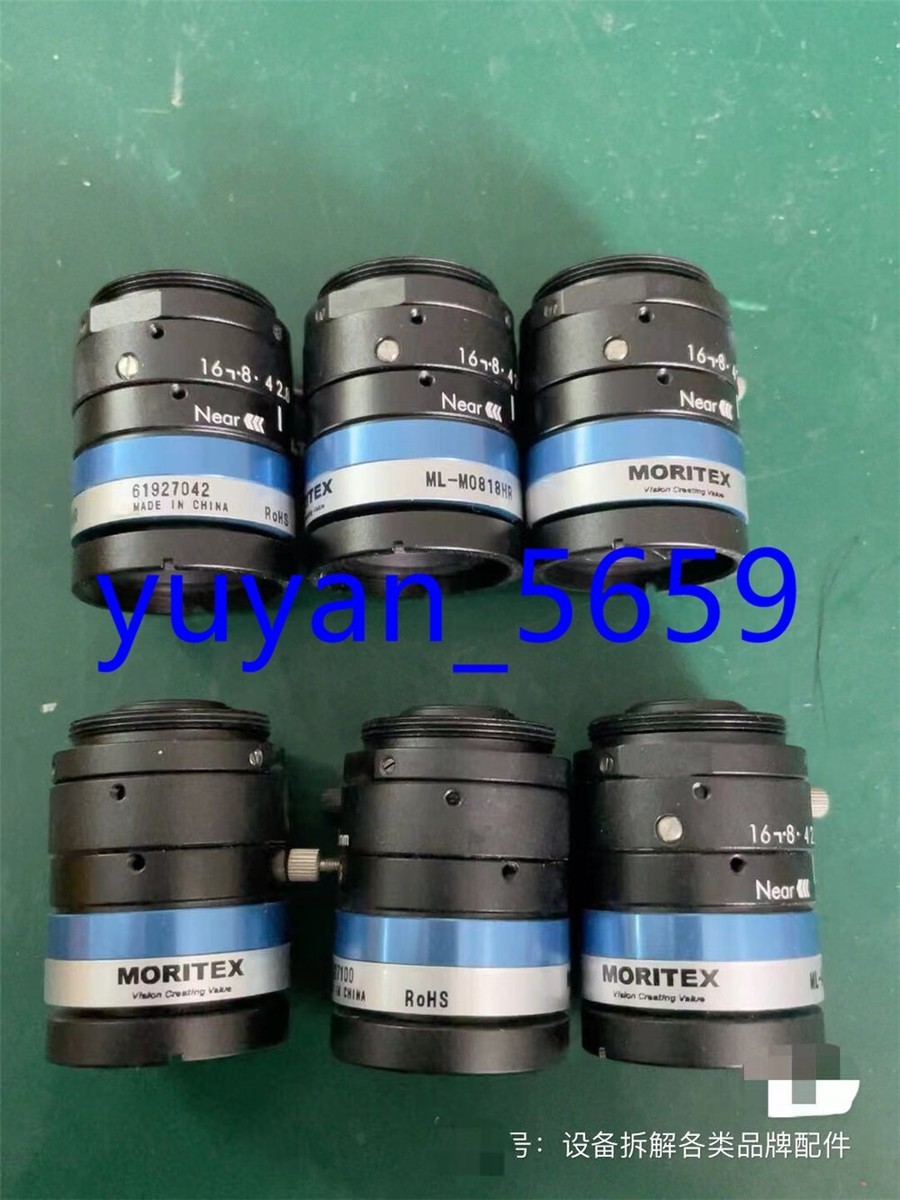 1PCS USED Moritex ML-M0818HR lens #318 LY | eBay