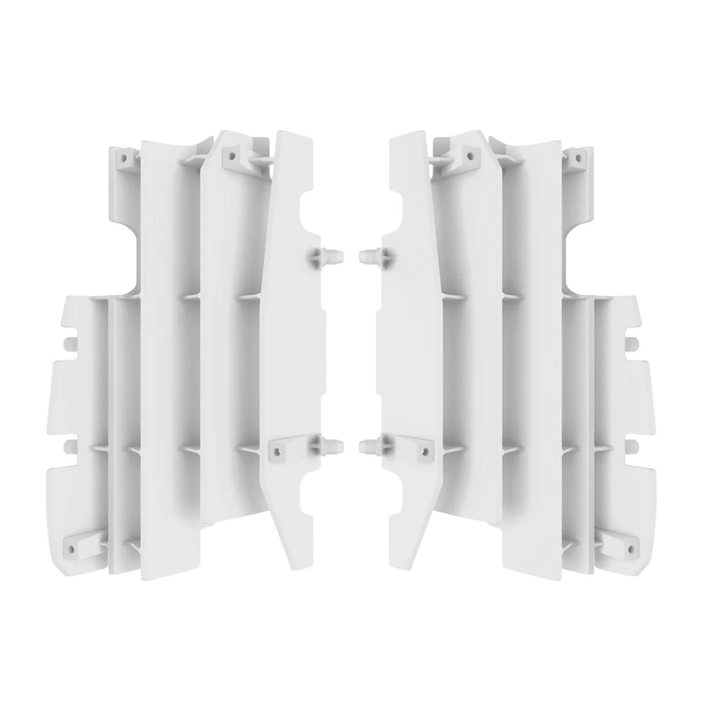 Polisport Radiator Guard Set fits Honda CR 125 250 05-07 White - Image 7