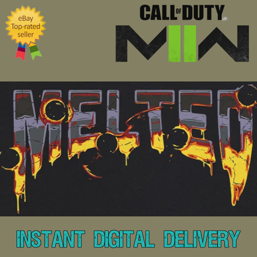 Call Of Duty Modern Warfare II 2 MELTED Animated MW2 Calling Card EBay