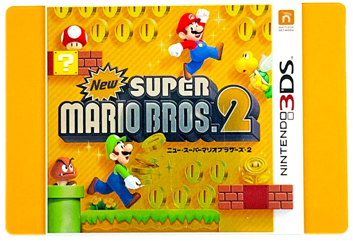 New Super Mario Bros. 2 3DS Wafer History Card Bandai TCG Nintendo New Super Mario Bros. 2 3DS Wafer History Card Bandai TCG Nintendo
