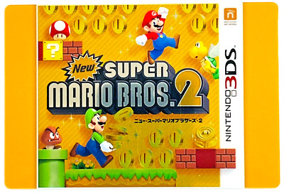 New Super Mario Bros. 2 3DS Wafer History Card Bandai TCG Nintendo