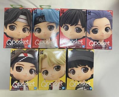 即購入可! BTS TinyTAN MIC Drop Qposket 7種セット BANPRESTO BTS TinyTan Q posket MIC Drop Figure 7 Types