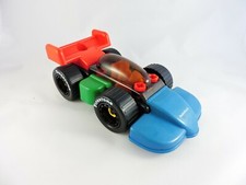 Radio Shack RACE CAR WORKSHOP preschool 12-in plastic Indy Car vintage NO Tools