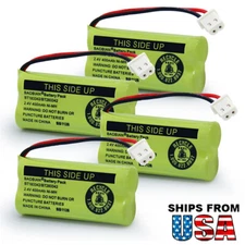 4x 2.4V NiMH Battery for VTech BT183342 BT283342 BT166342 BT266342 Cordless Phon