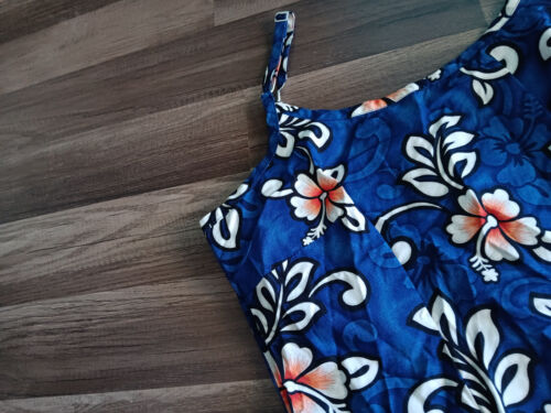 Vintage Hilo Hattie Damengröße 14 ärmellos mehrfarbig Blumenmuster Kleid - Bild 6 von 21