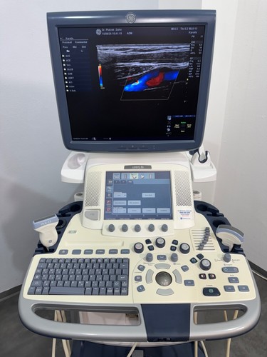 Dispositivo ad ultrasuoni GE Logiq E9 Fardoppler Matrix Linear Convex - Foto 2 di 6