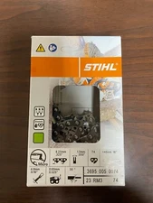 23RM3 74 Stihl OEM New .325 .050 Green Chain 3695-005-0074