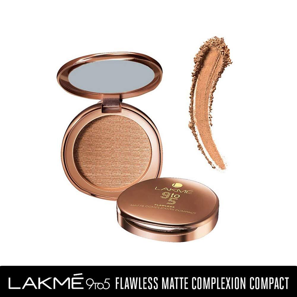 Lakme 9 to 5 Flawless Matte Complexion Compact Powder Absorbs Oil