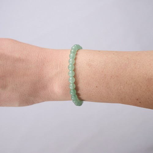 Edelstein Armband - 6mm Kugel-Armband Naturstein - Perlenarmband - viele Farben - Bild 41 von 97