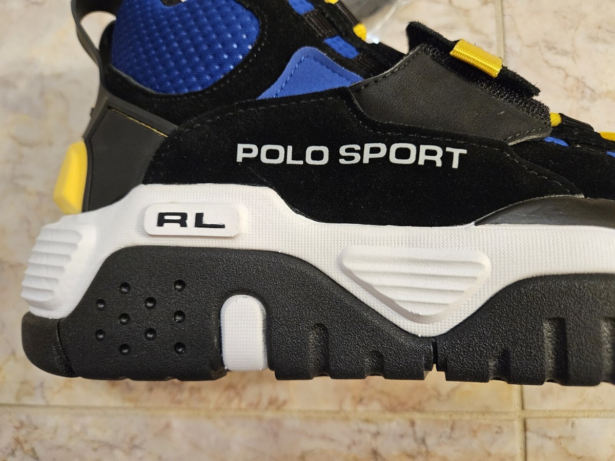 Polo Ralph Lauren Mens Polo Sport PS100 High Top Sneakers
