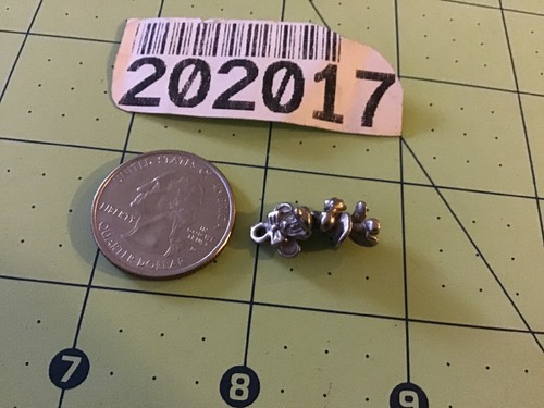 Vintage Sterling Silver 925 Walt Disney Minnie Mouse Charm - Picture 4 of 7