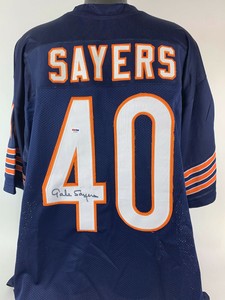 gale sayers signed jersey
