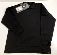 XL REGULAR FIRST TACTICAL MENS DEFENDER LONG SLEEVE SHIRT 111004 BLACK XL REG
