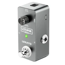 LEKATO Guitar Looper Effect Pedal Loop Pedal 5 Minutes Looping Time Looper Pedal