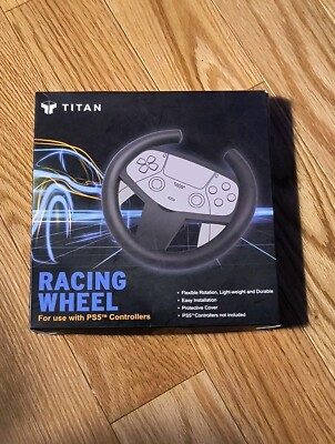 Racing Wheel  For Use With PS5 Game Controller New Sealed Box MJI