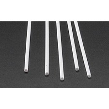 Plastruct .100 Round Rods Styrene 5 90860 x
