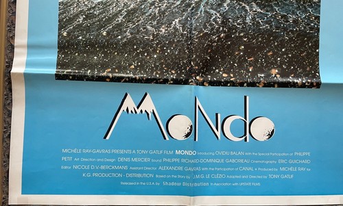 39” x 27” MONDO Original 1995 Movie Poster Theatre Tony Gatlif Film - Picture 2 of 7