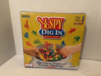 I-SPY DIG IN FIND IT GAME THE GREAT GAME OF FRANTIC FINDING