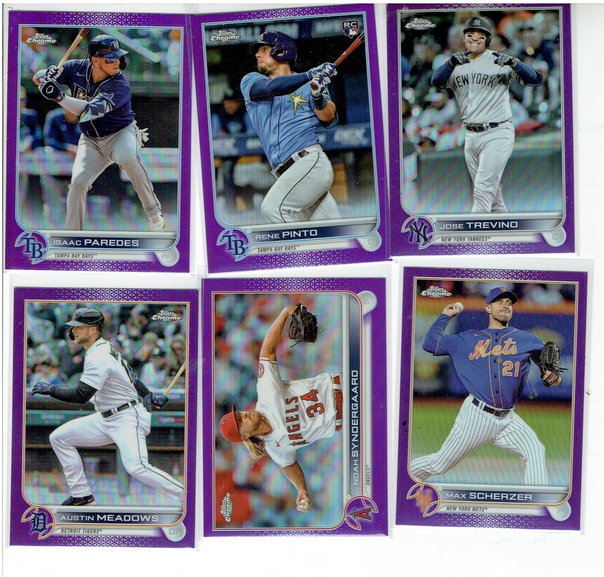 r*a様 2022 Topps Chrome Update MLB Series Single Card - 2022 Topps Chrome Update Baseball Purple