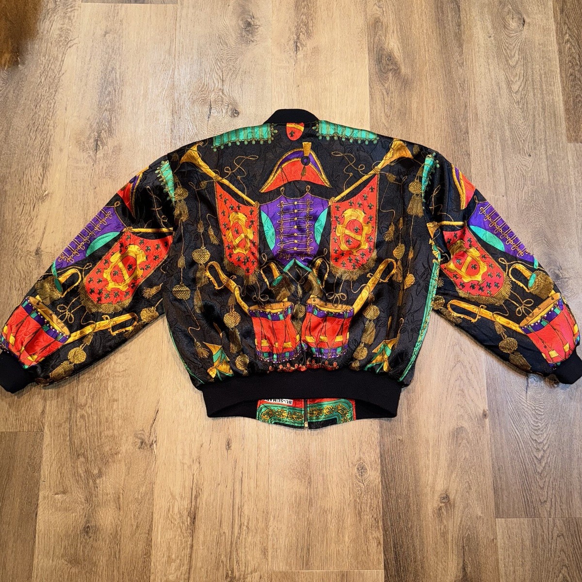 80s French Made Layered Silk Jacket フランス 80s French Made Layered Silk Jacket フランス s-l1200.jpg