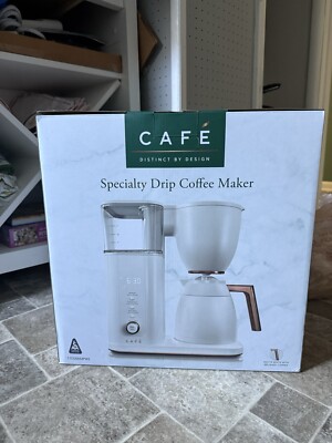 Cafe Specialty Drip Coffee Maker C7CDAAS4PW3 10 Cup White