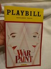 WAR PAINT  PLAYBILL - LUPONE - EBERSOLE-  APRIL 2017 - BROADWAY — photo 1