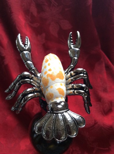 NEW NIB Stunning TOMMY BAHAMA Nautical LOBSTER Shell WINE BOTTLE STOPPER CORK - Picture 9 of 10