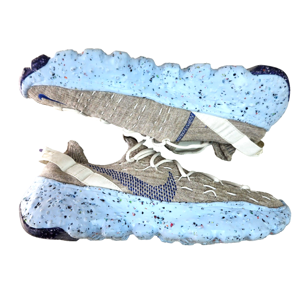 NIKE Space Hippie 04 Sneakers Sz 11.5 Sail Astronomy Blue CZ6398