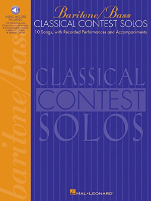 Klassische Wettbewerbssoli - Bariton/Bass - Taschenbuch NEU VERSCHIEDENE 1997-11-01