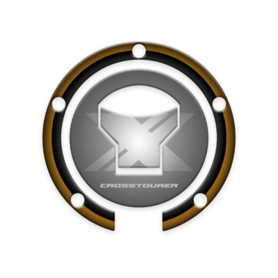 Fuel Cap Schutz Tankdeckel Honda Crosstourer VFR1200X GP-539 (Gold)
