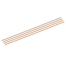 4 Pack Pure Copper Round Rod 3mm/1/8 Inch Dia 13 Inch Length Copper Rod