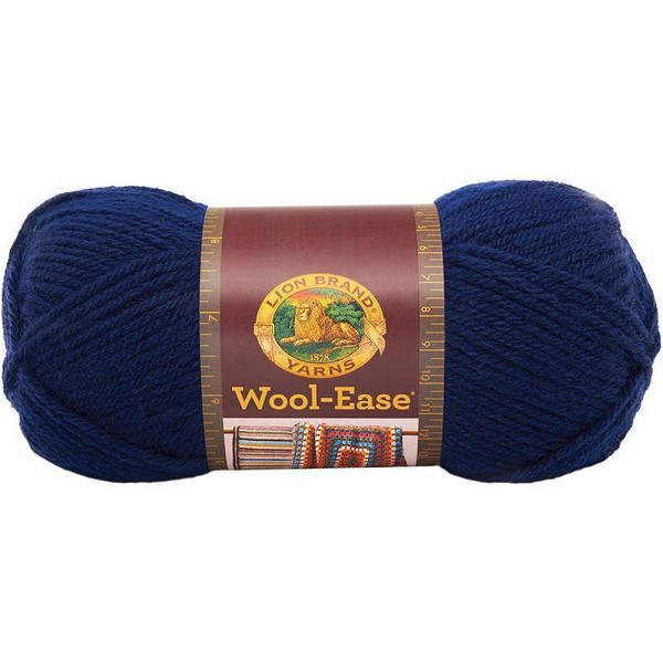 Lion BRAND Worsted Weight Yarn 10 Oz Navy Fisherman for sale online eBay
