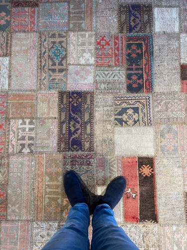 Floor Decor Rug, 5.5x7.9 ft Turkish Rug, Antique Handmade Rug, Oriental Carpet - Picture 6 of 8