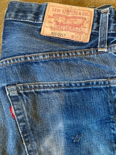 Levi's 505 Jeans LVC 1967 Levis Redline Selvedge 31 x 32 - Afbeelding 1 van 3