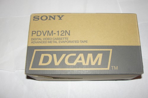 🔥10 total Sony PDVM-12N DVCAM 12 Minutes Small Cassette Videotape BRAND NEW - Picture 3 of 8