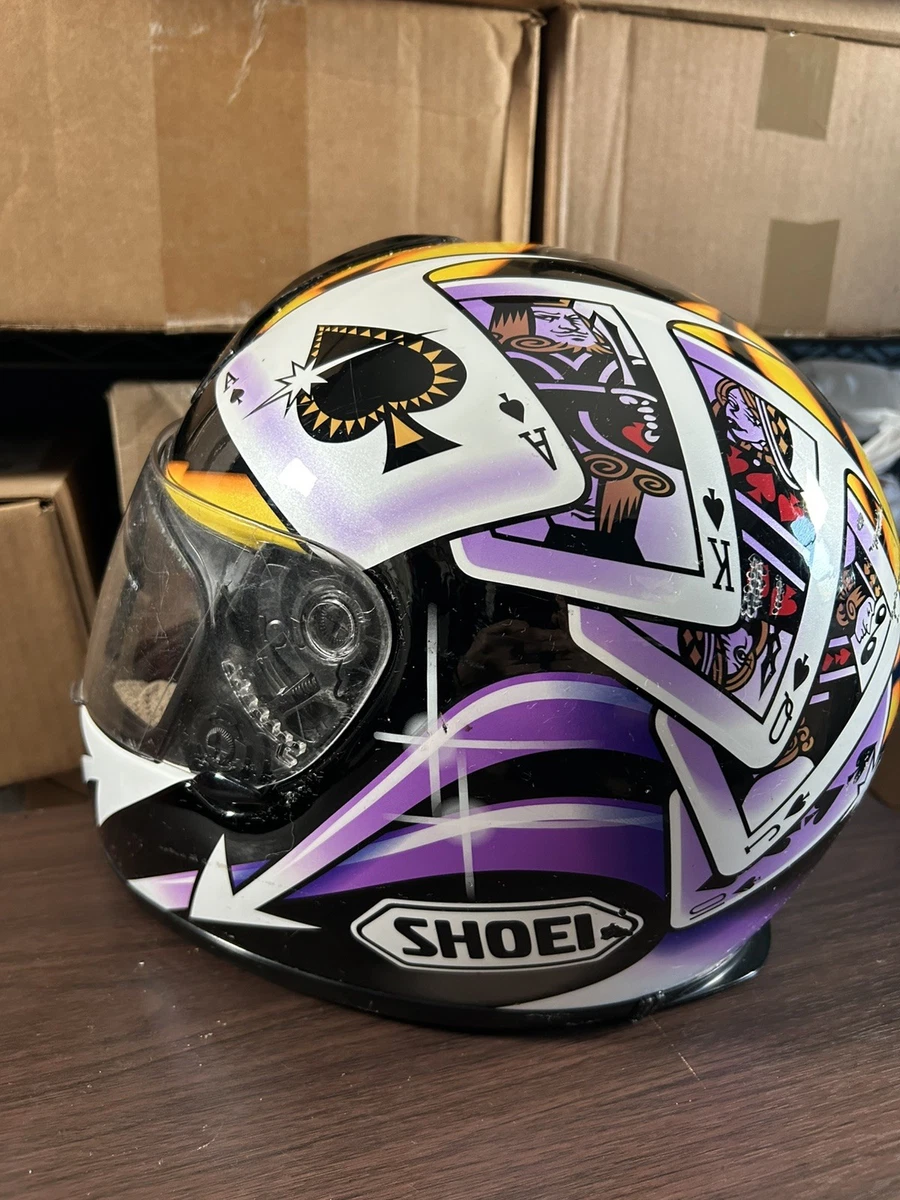 Preços baixos em Capacetes vintage de motocicleta Shoei | eBay